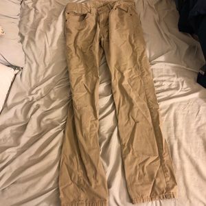 Levi’s 511 slim khaki jeans 34x34